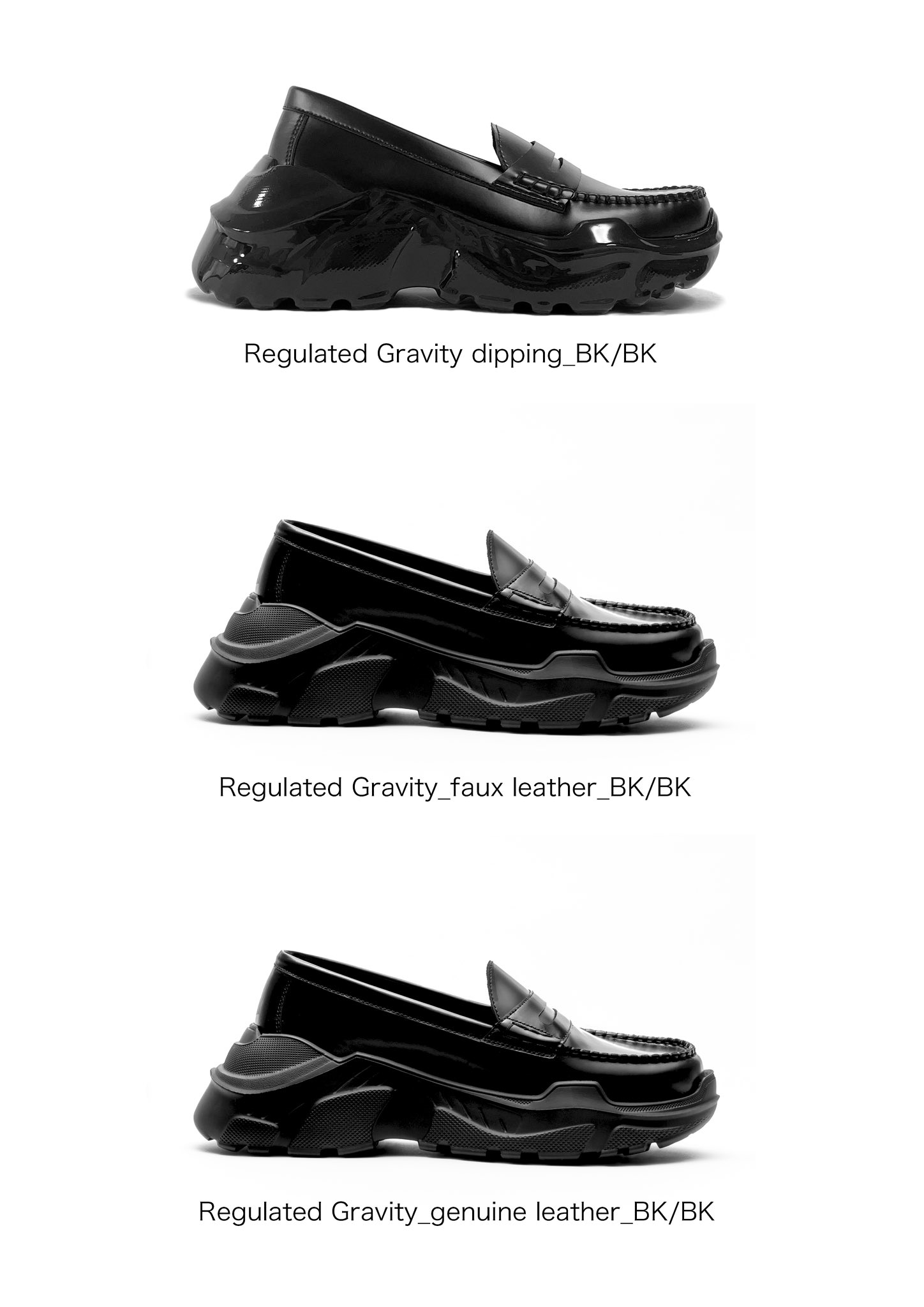 【新品】REGULATED GRAVITY BLACK×BLACK(本革) 楽天市場】＊土日も即日出荷OK!V AKIKOAOKI アキコアオキ
