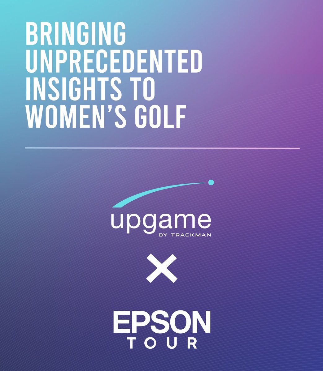 We are delighted to announce our partnership with The Epson Tour. Through this partnership, all Epson Tour athletes will have access to an account to help collect on-course statistics through geo-linked course maps. Full article 👇
epsontour.com/news/2024/epso…

#Upgame #epsontour
