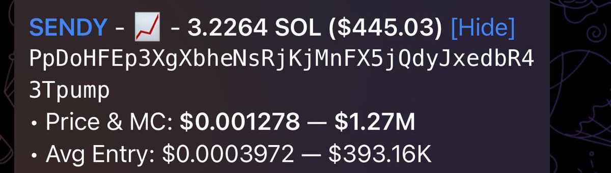$SENDY A character inspired by Matt furie’s style. Could be the next sendor to join the 'Boys Club'

Looking primed to send higher 🚀 

dexscreener.com/solana/6hTdQcW…

@SENDY_SOLANA 
CA: PpDoHFEp3XgXbheNsRjKjMnFX5jQdyJxedbR43Tpump