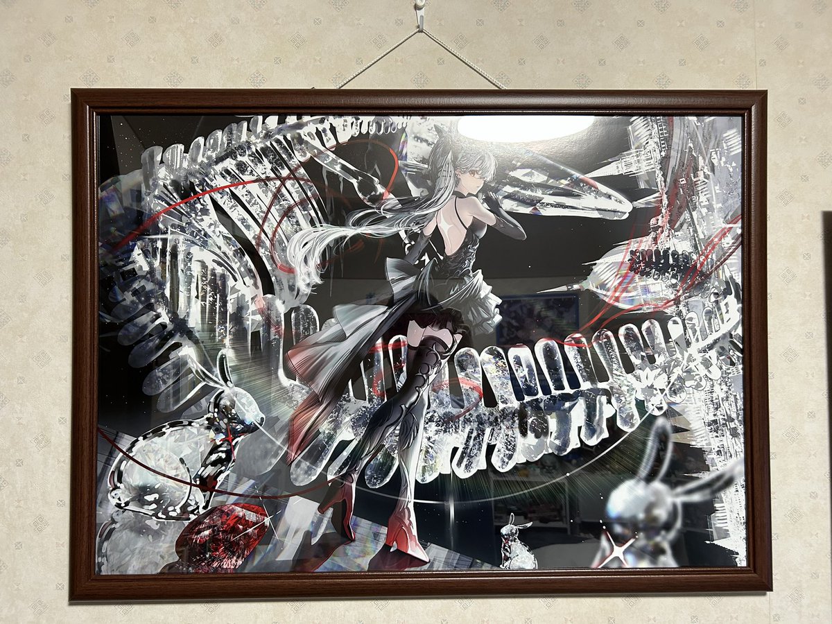 末広マチ 複製原画 葛飾北斎×初音ミク】複製原画 冨嶽三十六景 凱風快晴 | 株式会社presence