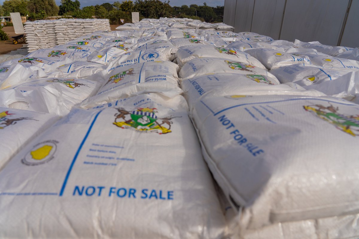 WFPSupplyChain's tweet photo. Join us for an inside look this #WarehouseWednesday at @WFP_Zimbabwe's Mobile Storage Unit in Tongogara Refugee Settlement 🇿🇼

With a 450 MT storage capacity, this warehouse supports 15,000 people with food, ensuring that @OMpslsw's assistance reaches those in need 🙏🏿 https://t.co/P2JrLSX3m0