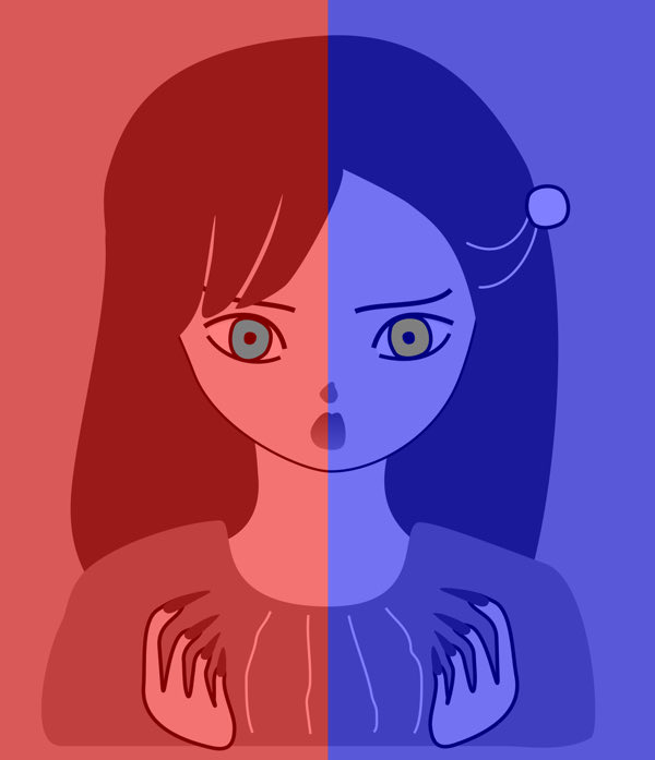 AkiyoshiKitaoka's tweet photo. The right eye appears to be light blue and the left eye to be yellow, though they are physically gray. https://t.co/cRb6N3PYtD