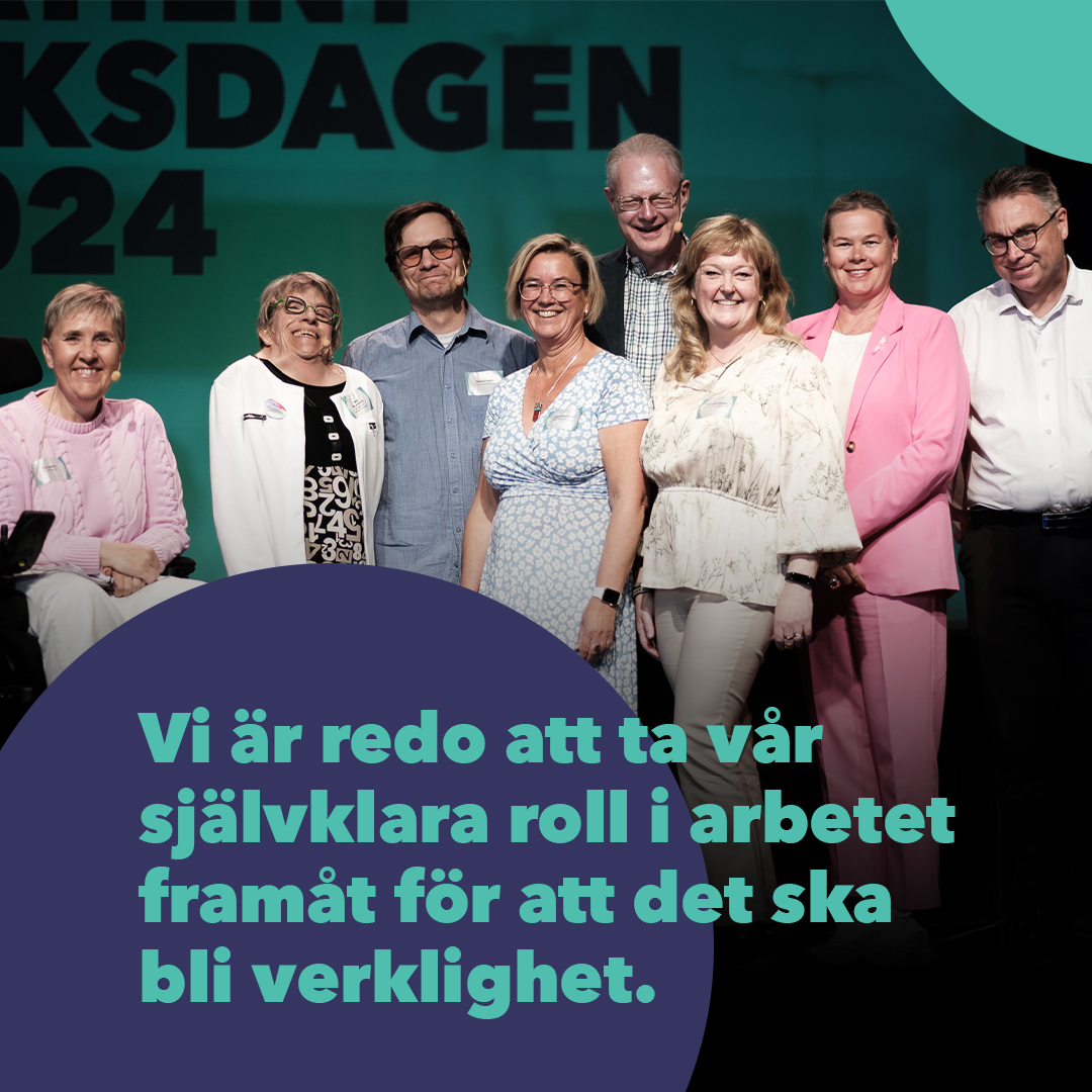 Patientriksdagen 2024 handlade om ”Framtidens sjukvård börjar med patienterna” och att undersöka området hälsodata utifrån ett patientperspektiv. Läs mer i Patientriksdagens manifest: funktionsratt.se/vart-arbete/pa…