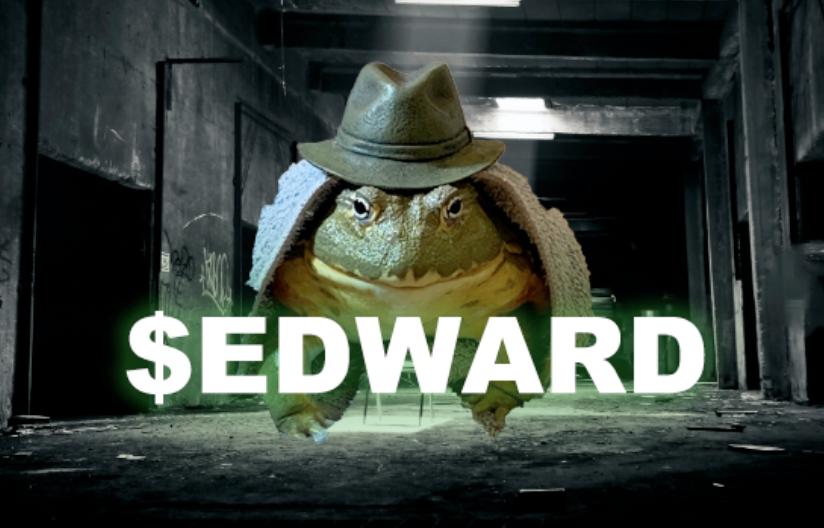 EdwardCoin5990's tweet photo. Edward will rise from the trenches. 

Proof's here. iykyk 🐸 https://t.co/uh1Pourwd8
