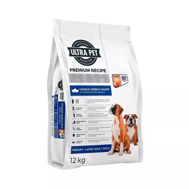 VetExOnline's tweet photo. **NEW**
Introducing Ultra Pet’s Premium Recipe For Short-Muzzled Dogs, a specialized dry dog food crafted to meet the unique needs of brachycephalic breeds.
https://t.co/wraFZxDuAt
#ultrapet #premium #dogfood https://t.co/P8tOaPDMUi
