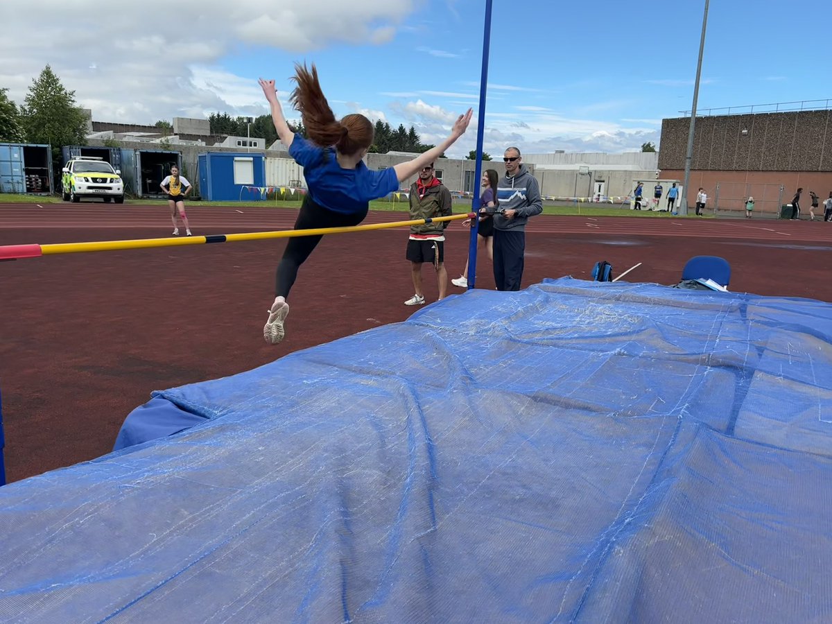 PEPASPKC's tweet photo. Maddison from @perthacademype takes flight in her high jump! https://t.co/rfojbyRMAP