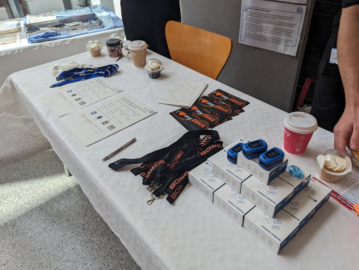 MY Medical Physics (@mymedphysics) on Twitter photo The Medical Physics Department stall is officially up and running in celebration of the National Healthcare Estates & Facilities Day. Why not try our fiendish medical device quiz with a chance to win a stylish lanyard...
#HealthEFMDay #MidYorksNHS <a href="/OlympusMedUKIE/">Olympus Medical UKIE</a> <a href="/BOWAMEDICALUK/">BOWA MEDICAL UK</a> The Medical Physics Department stall is officially up and running in celebration of the National Healthcare Estates & Facilities Day. Why not try our fiendish medical device quiz with a chance to win a stylish lanyard...
#HealthEFMDay #MidYorksNHS <a href="/OlympusMedUKIE/">Olympus Medical UKIE</a> <a href="/BOWAMEDICALUK/">BOWA MEDICAL UK</a>