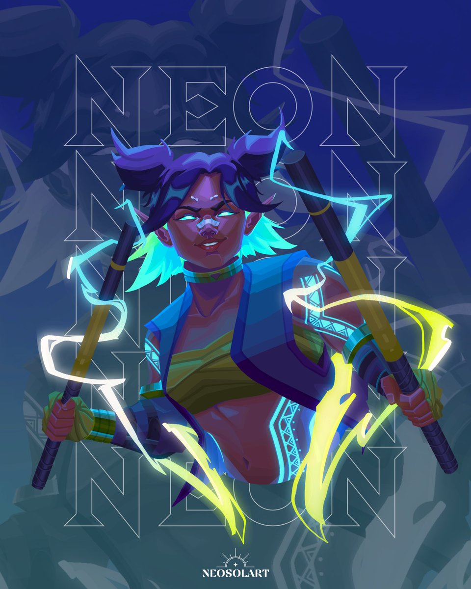 NeoSolArt's tweet photo. Valorant Agents into Fantasy
✨Neon the Elf Ranger🧝‍♀️✨ https://t.co/c7dMctFQV6