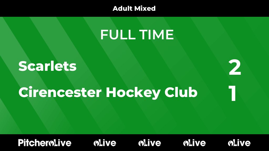 FULL TIME: Scarlets 2 - 1 Cirencester Hockey Club
#SCACIR #Pitchero
cirencesterhockeyclub.co.uk/teams/208370/m…