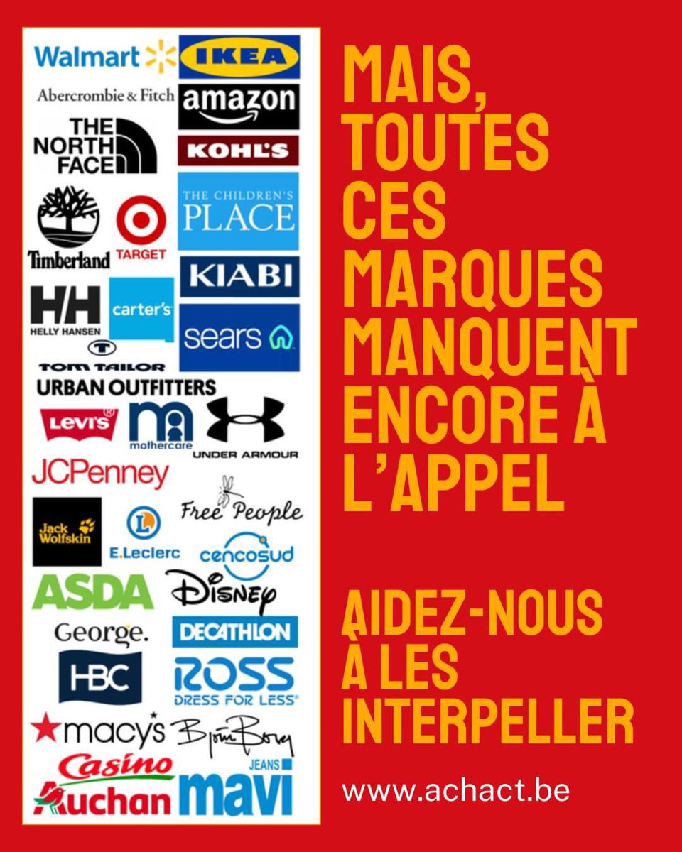 227 ! Plus de marques que jamais ont signé l’Accord international pour la santé et la sécurité ! Le seul programme de sécurité juridiquement contraignant dans l’industrie de la mode, aujourd’hui au Bangladesh et au Pakistan. Qu’attendent les autres pour s’engager ?