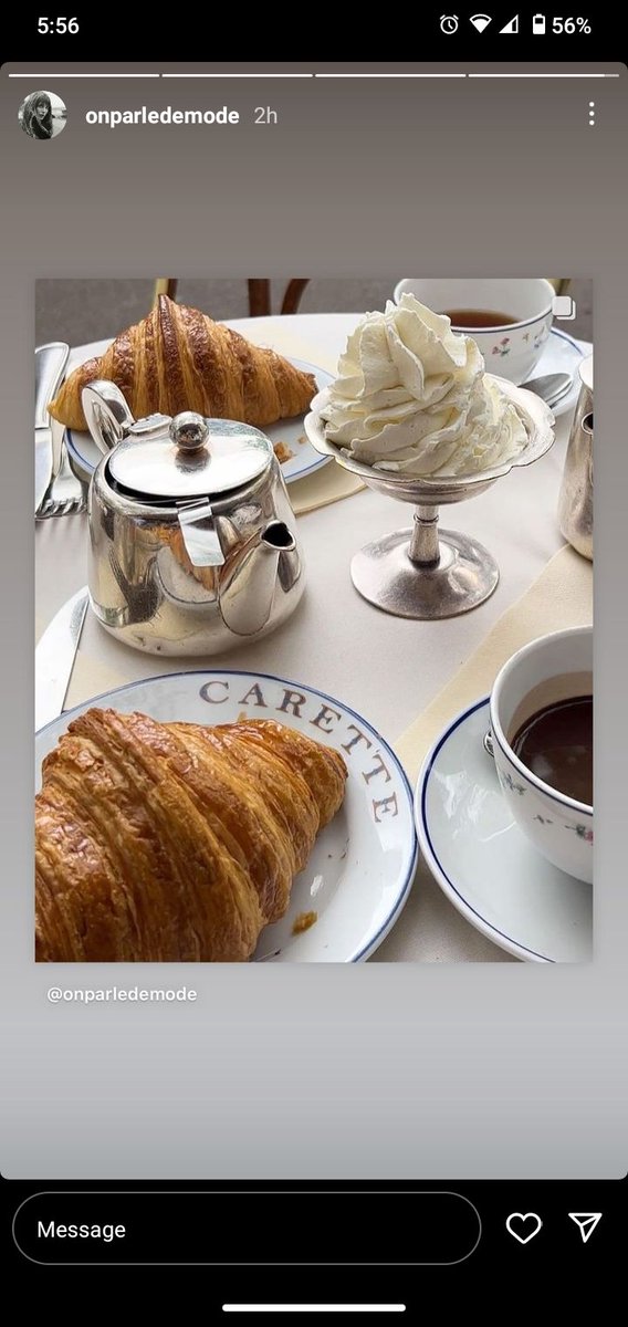 drinking my tea (black except for a scoop of unflavored whey protein isolate powder)... about to have a breakfast of raw almonds and Melba toast and I saw this photo on Insta.
me: it's good to eat healthier
also me: oh but that poof of whipped cream (sigh) 
hello Wednesday✨💛