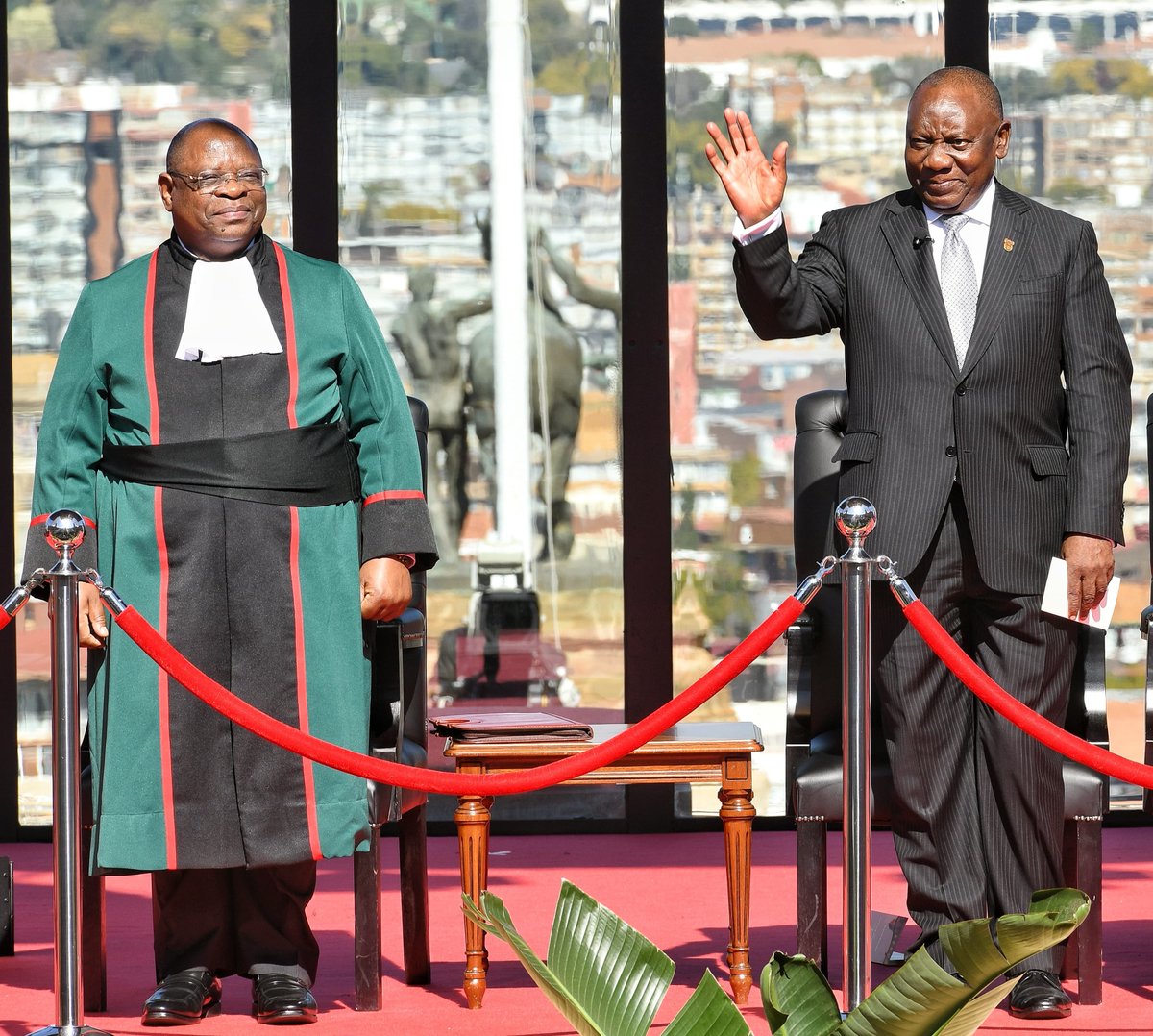 The beginning of a new chapter. During the inauguration, the President ...