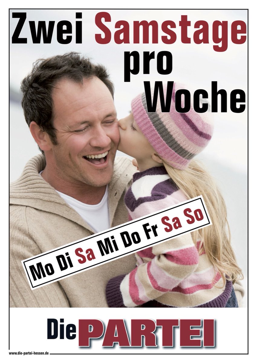 DiePARTEIffm's tweet image. #Griechenland führt die 6-Tage-Woche ein. Wir haben da eine andere Idee.