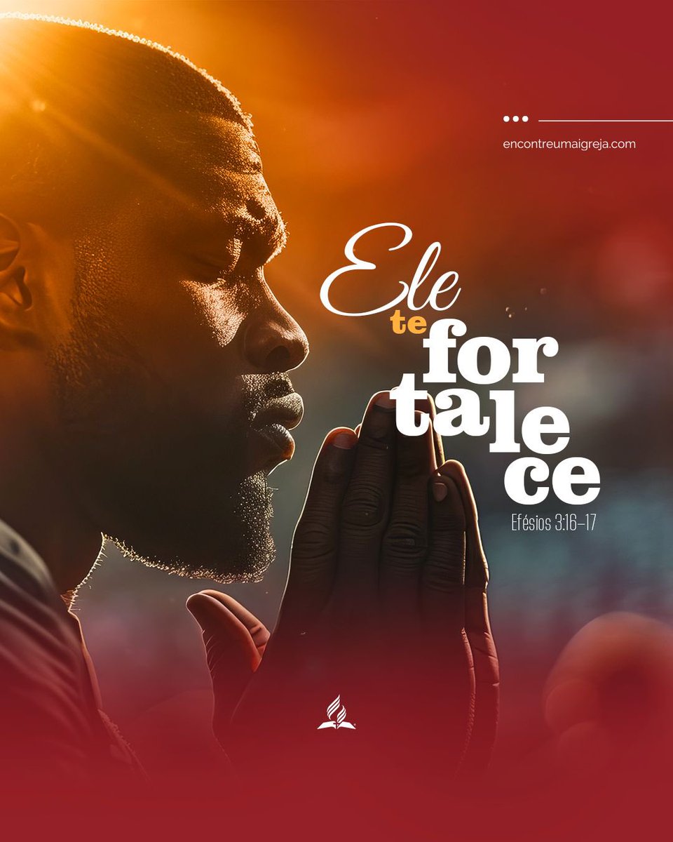 AdventistasSP's tweet image. A força vem de dentro, pelo Espírito. 🌟💖 
Para que Cristo habite em seus corações - Efésios 3:16-17. Enraíze sua fé. 

#Fé #ForçaInterior #espíritosanto