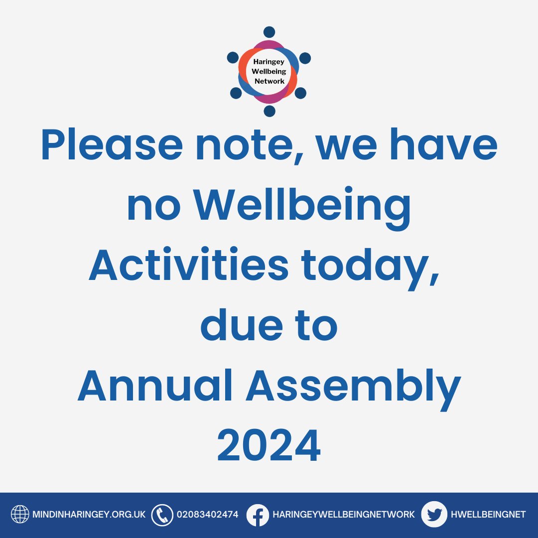 Haringey Wellbeing Network tweet media