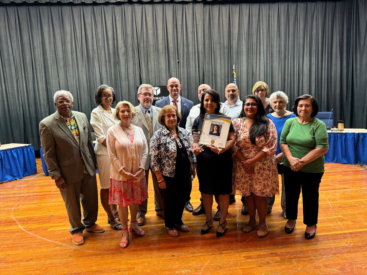 Congratulations, <a href="/PrincipalNaber1/">Principal Naber</a> #YonkersPublicSchools Administrator of the Year! Since 1986, the Yonkers Board of Education, in collaboration with the Rotary Club of Yonkers-East Yonkers, confers the Leadership in Education Award, also known as the Administrator of the Year, to