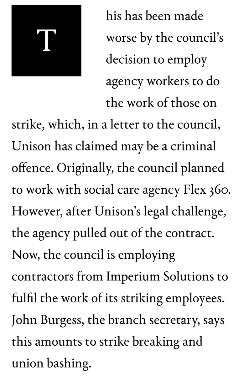 Taj_Ali1's tweet image. Mental health social workers in Barnet have been on strike for 64 days.

The Labour-run Council has responded by hiring strike-breaking agency workers. @ellajglover reports.