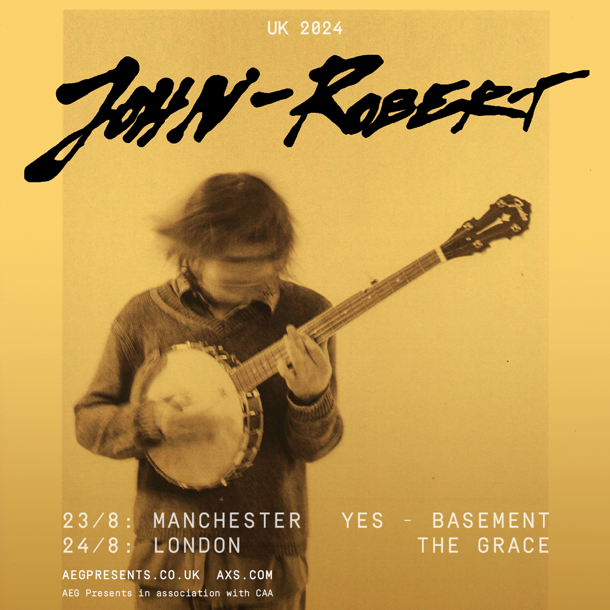 Just announced: 

<a href="/johnrobert/">John-Robert</a>, Friday 23rd August 2024 [The Basement] 

Tickets on sale Friday 21st June from 10am seetickets.com/event/john-rob…