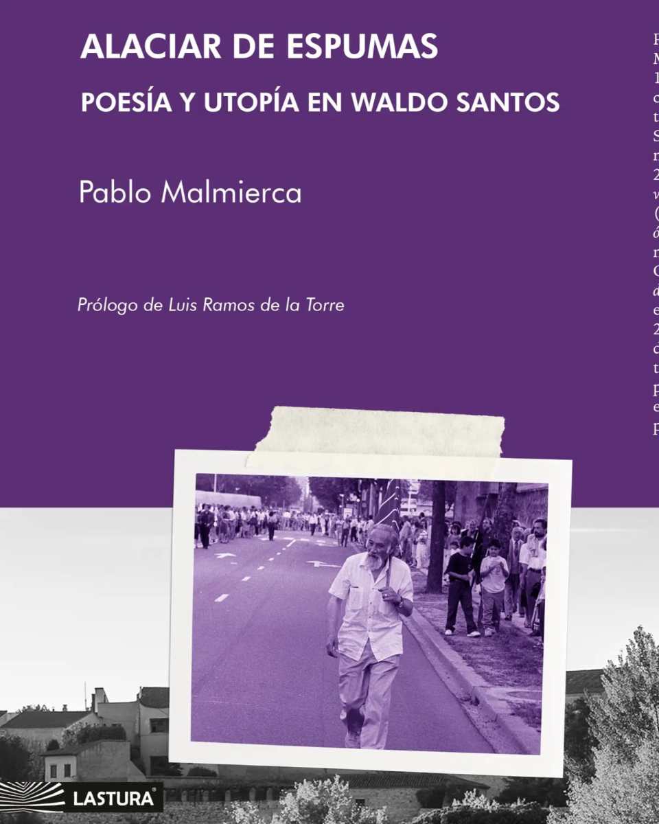 bambalinasarte's tweet photo. “ALACIAR DE ESPUMAS (Poesía y Utopía en Waldo Santos)”, de Pablo Malmierca https://t.co/8HiwoWhhZo https://t.co/OKWMzYpn3b