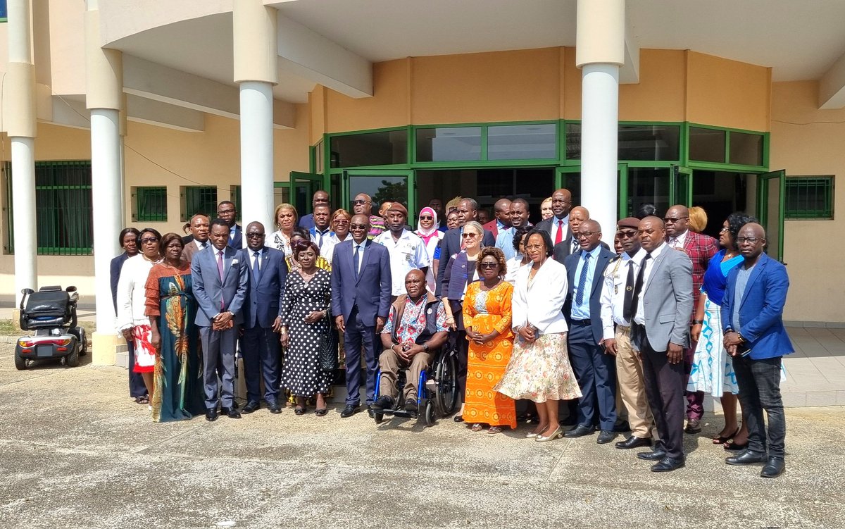 Atelier de renforcement des capacités du Comité national pour l'établissement des rapports sur les mécanismes de protection des #Droitsdelhomme à l' École de la Magistrature à Libreville au #Gabon. <a href="/ohchr_caro/">Central Africa Regional Office (CARO)</a> <a href="/MinistereSceau1/">Ministère de la Justice, Garde des Sceaux</a>