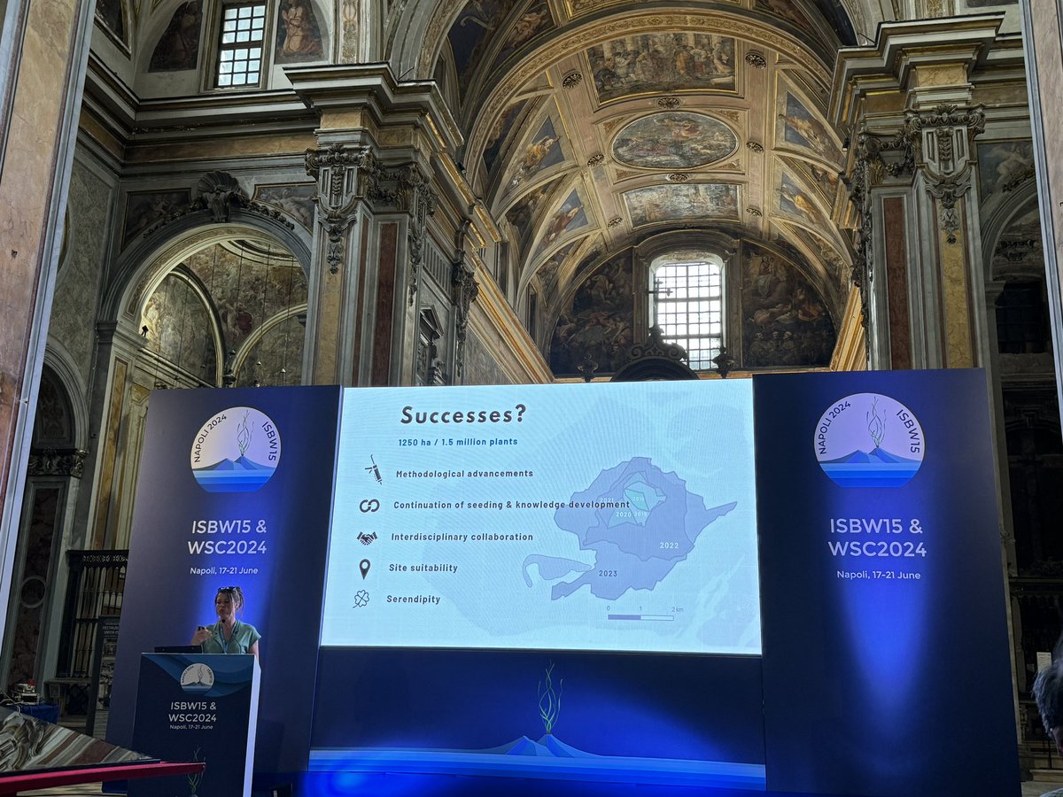 Dr Adriana Vergés (@adriatix) on Twitter photo So inspired by the scale at which #seagrass restoration is happening all over the world - super encouraged by lessons learned by <a href="/LauraLGovers/">Laura Govers</a> & her large-scale intertidal project #ISBW15 So inspired by the scale at which #seagrass restoration is happening all over the world - super encouraged by lessons learned by <a href="/LauraLGovers/">Laura Govers</a> & her large-scale intertidal project #ISBW15