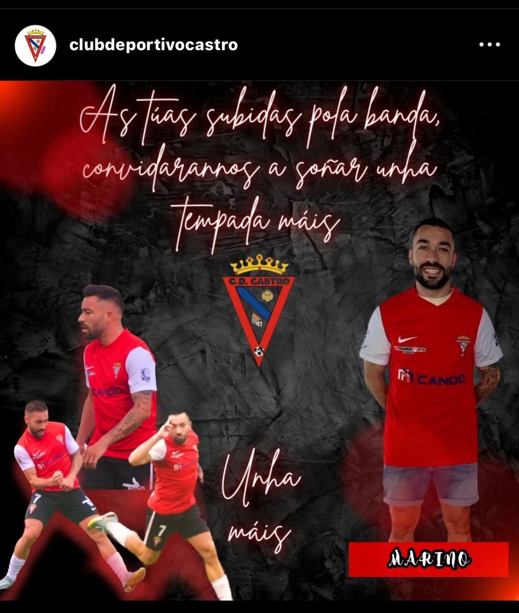 A miña casa, un ano mais, volveremos estou seguro <a href="/clubdeporcastro/">CD Castro</a> ❤️