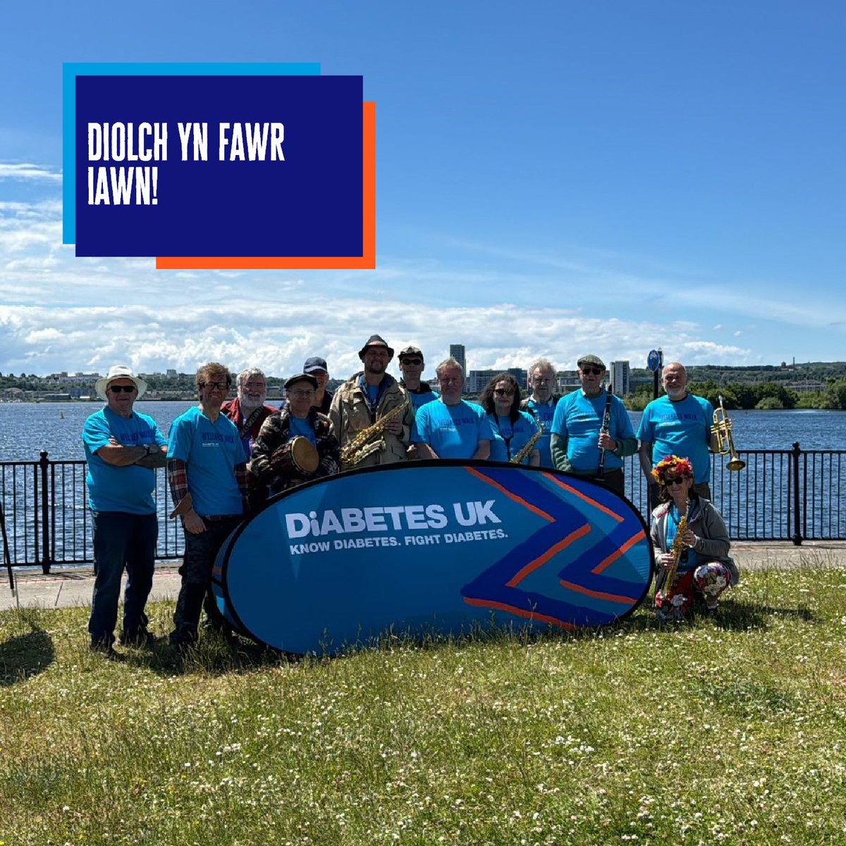 🎷 A huge thank you to our Volunteer Rob Lee and his band, Gentle Rain Community Jazz for adding such a magical touch to our #WellnessWalkCardiff. 

Your music not only entertained us but also energized and uplifted everyone who attended. Diolch yn fawr iawn! 🌟