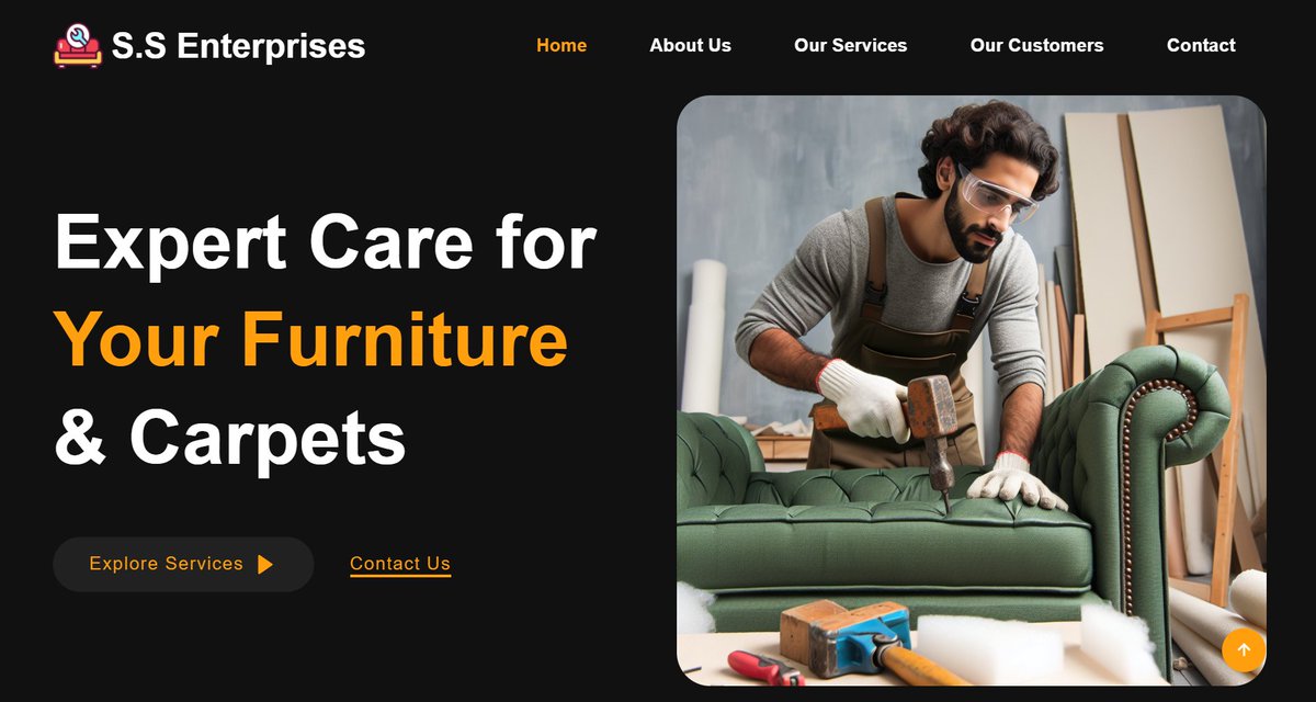 syed_ahmedullah's tweet photo. Excited to share the launch of S.S Enterprises' website! As part of @_int_elligence, special thanks to Tahzib Ahmed for guidance &amp; to @kirat_tw and @jsmasterypro the strong web dev foundation. 

Visit: https://t.co/uK3K0xddFp

#WebDev #JavaScript #startups #SoftwareEngineeing https://t.co/kz6yTRQGwI