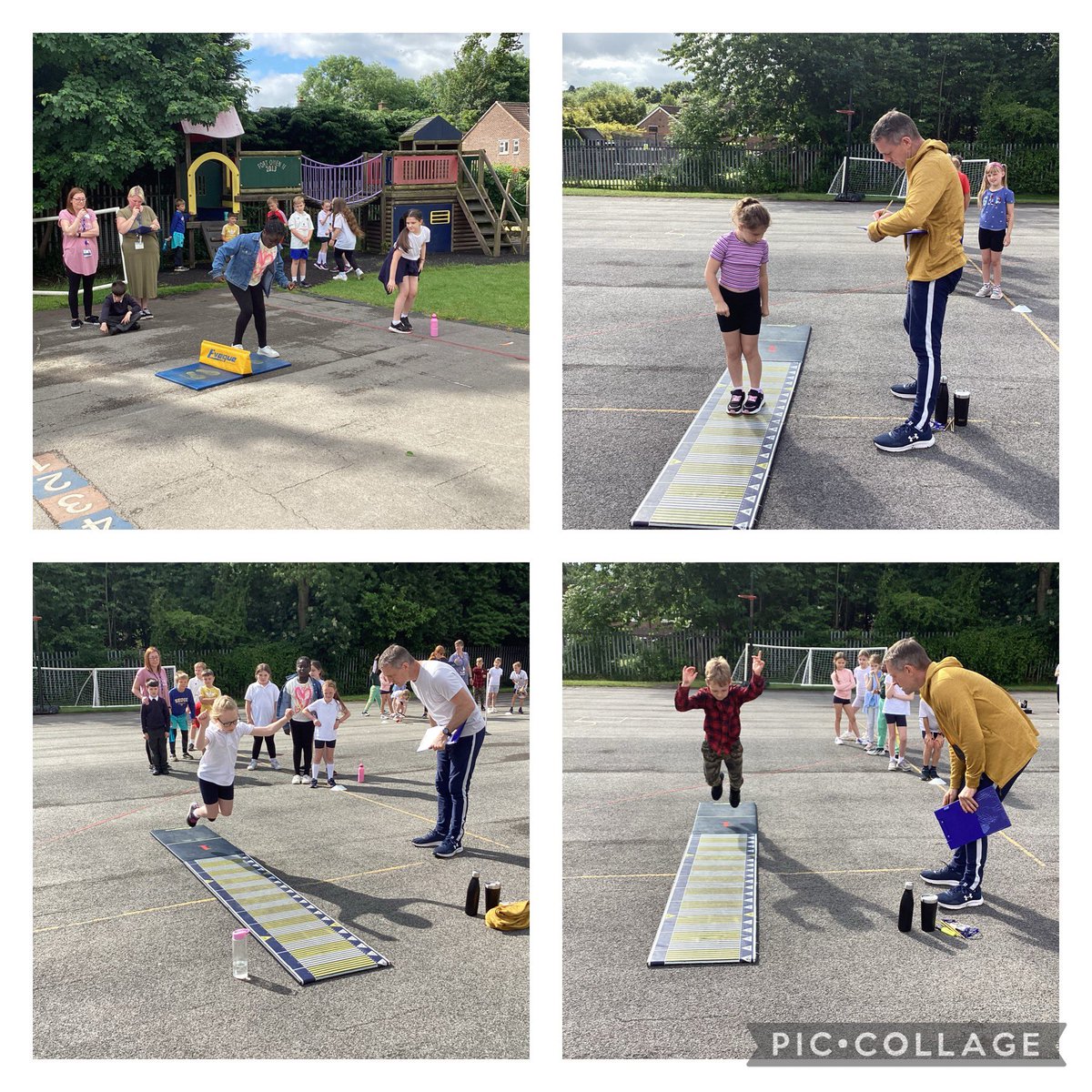 HendalPS's tweet photo. Year 3 have had a wonderful morning participating in Sports Week activities including long jump, tennis ball balance, cricket wickets and netball β¦ part 1 #OrcaClass #GiraffeClass #SportsWeek #HealthybodyHealthymind https://t.co/GC7pPwrGLt