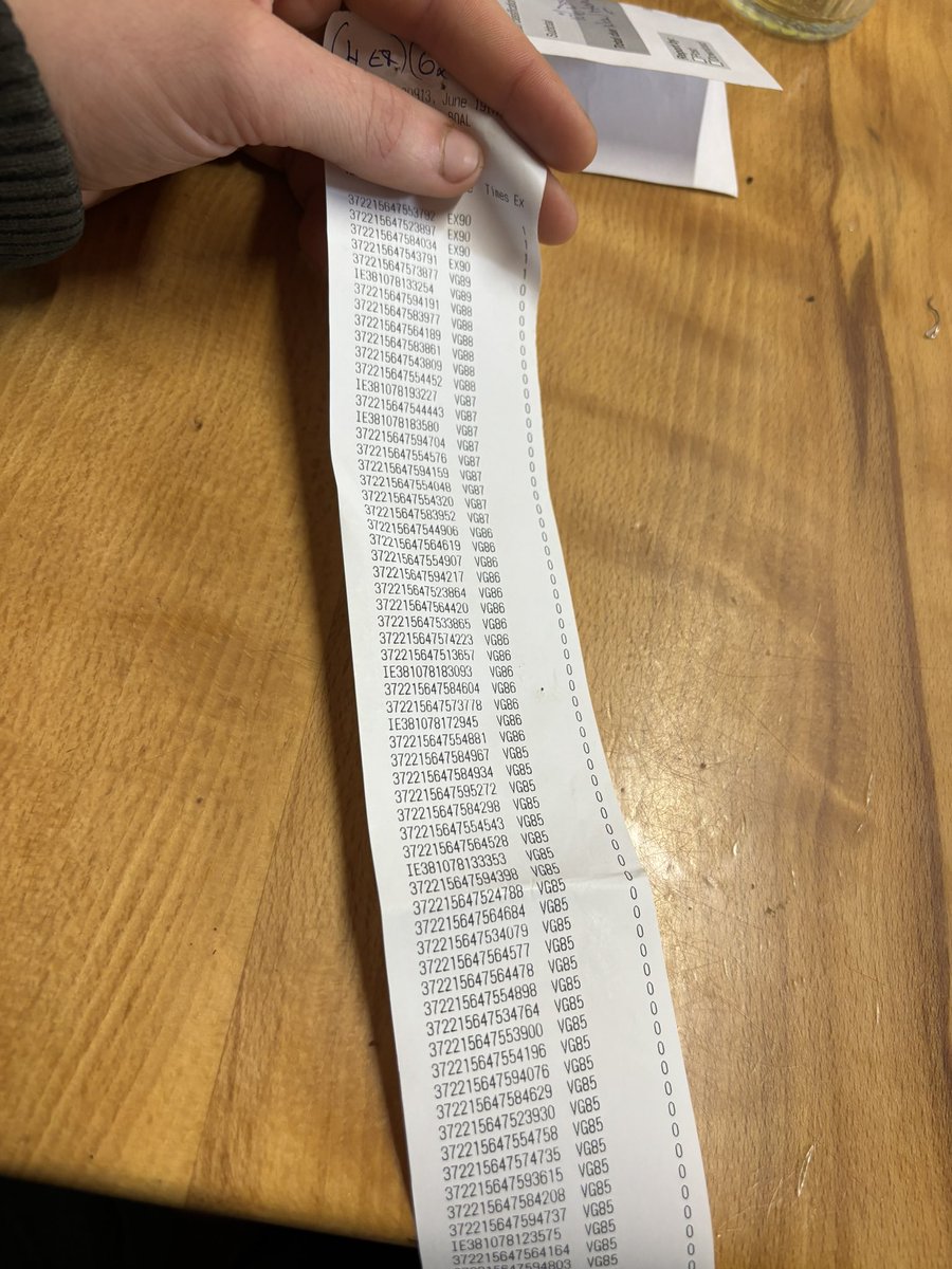 First time classifying in a long while