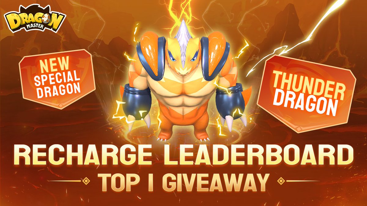 dragonmaster_co's tweet photo. 🎉 Invitation & Recharge Leaderboards Now Live: Win a New Special Dragon! 🎉 

The highly anticipated Invitation Leaderboard event is back, and we are also introducing a brand new Diamond Recharge Leaderboard event. Among the rewards for the recharge leaderboard, there is an upcoming rare special dragon called the Thunder Dragon, with only 1 available. Who will have the opportunity to increase the value of their NFT collection? Let's join this exciting event together.

https://t.co/eQXHuSRCpi

🔥 USDT Recharge Diamond Event:  🔥 
In addition to the Recharge Leaderboard event, we are also launching a special promotion for USDT recharge diamonds. Users who recharge using USDT on the official website will receive an additional 10% diamond bonus. Take advantage of this offer and recharge now!

https://t.co/uYOjrKNGcE

#dragonmaster #P2EGaming #NFTGaming #web3‌‌