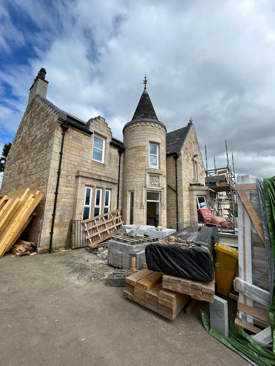 ayrshirecancer's tweet photo. CEO Sandra, Trustee David and Director of Care Services Craig headed down to our Ayr Centre for a site meeting yesterday🪚🛠️

Take a look at the progress!

A huge thanks to those that have supported this build, it’s exciting to see it one step closer to completion! https://t.co/nxf3wIVx1d