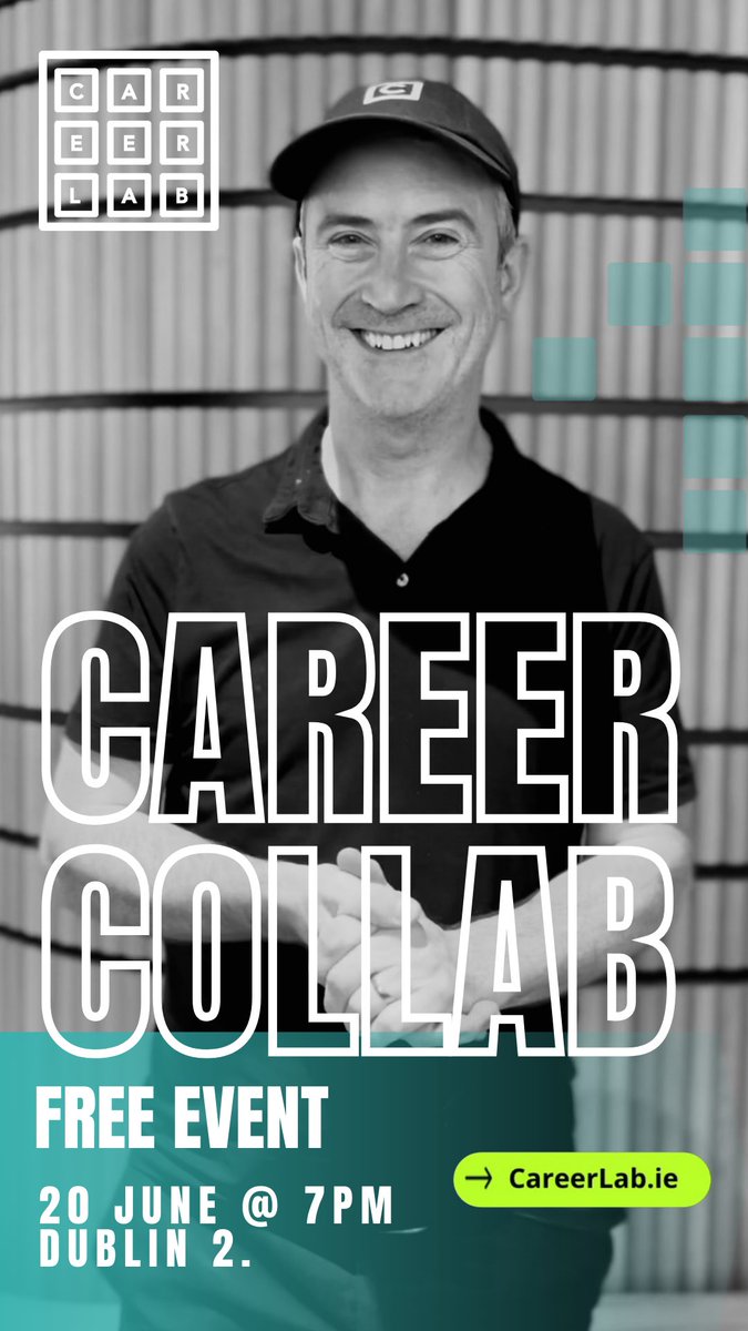 🗓️👉🏽 Career Lab Event #event #careerdevelopment #jobsearch #professionalgrowth #careergoals 
.
📍 20th June 2024 
📍11 Wexford St., Dublin 2 
.
careerlab.ie