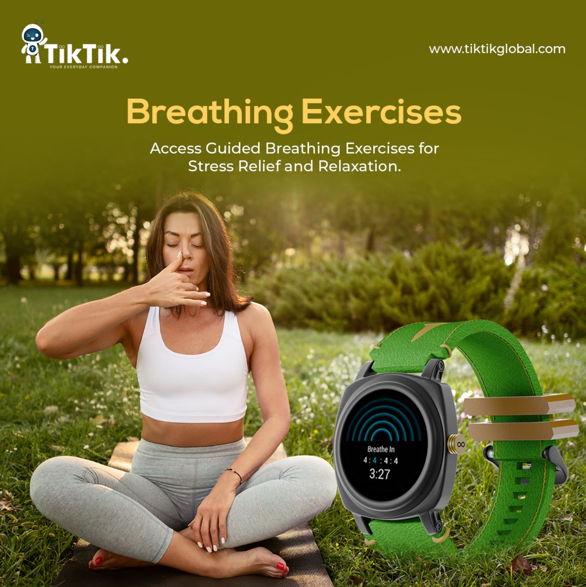 TiktikGlobal's tweet image. 🚀 #Aetherx #Tiktikyoureverydaycompanion #Poweredbytiktik🚀
Find Your Calm with Guided Breathing Exercises on Our Smartwatch! 
.
.
🌬️⌚️ #BreathingExercises #SmartwatchCalm
#Tiktikglobal #Tiktik #infinitycoins #infinityOS  #Youreverdaycompanion #Stayconnected #Asktiktik