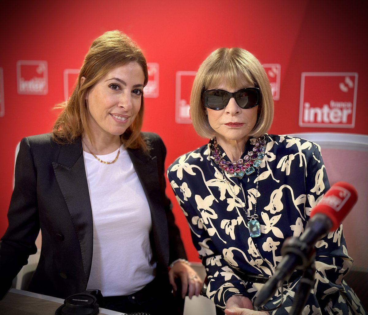 Ce jeudi, sur <a href="/franceinter/">France Inter</a> :

🔴 À 9h20, Anna Wintour sera l'invitée exceptionnelle de <a href="/LeaSalame/">Léa Salamé</a> à l'occasion de l'événement Vogue World qui se tiendra ce dimanche, à Paris.

#le710inter