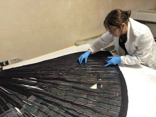Our third and final presentation this afternoon at the AGM is presented by Margherita Barone titled:

‘Study and conservation of an early 20th-century female dress: issues and conservative solutions.’