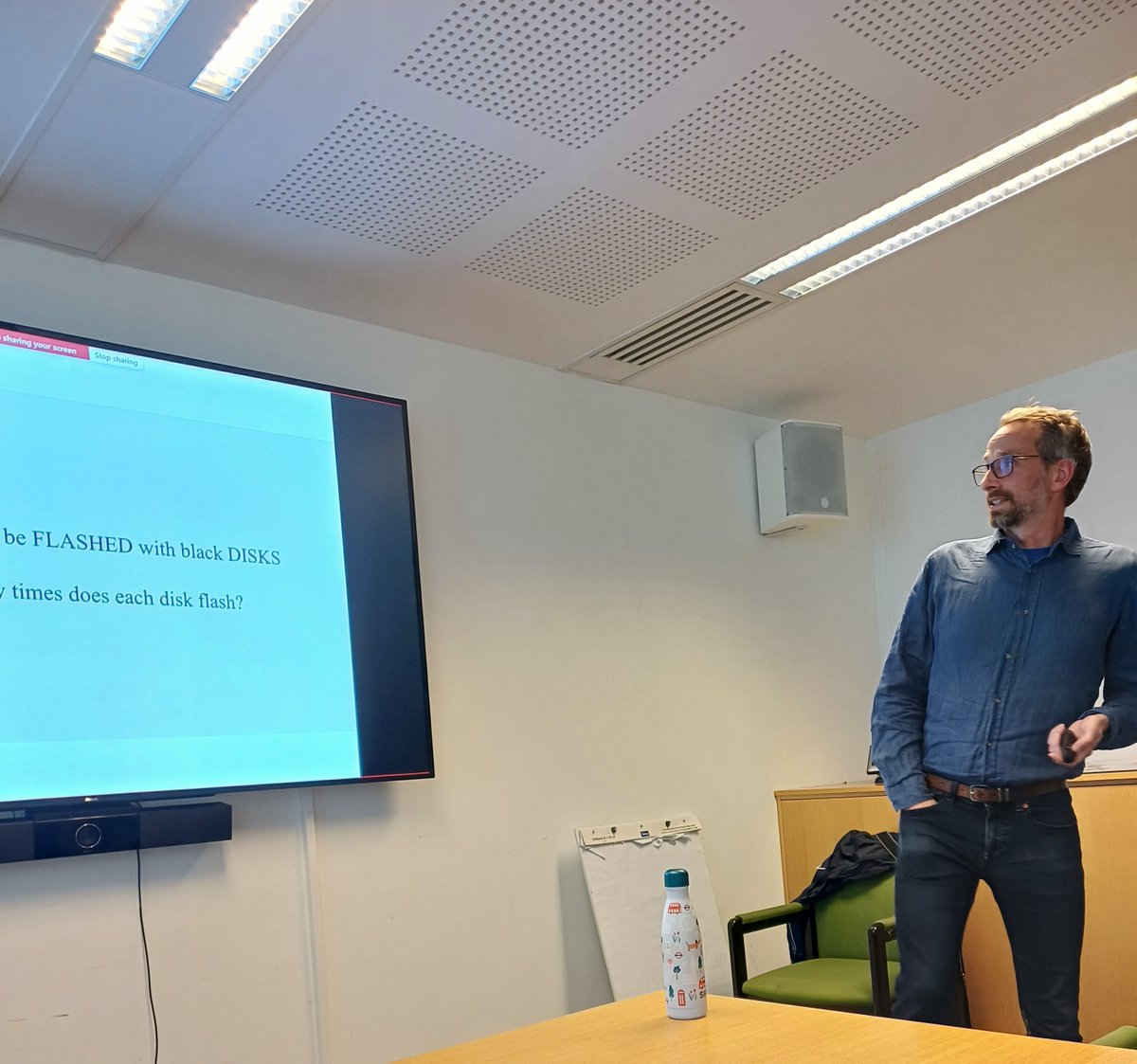 Yesterday, @GethinHughes1 gave a great talk on the mechanisms of sense of agency, focusing on how agency is represented in the brain and how it can be modulated.