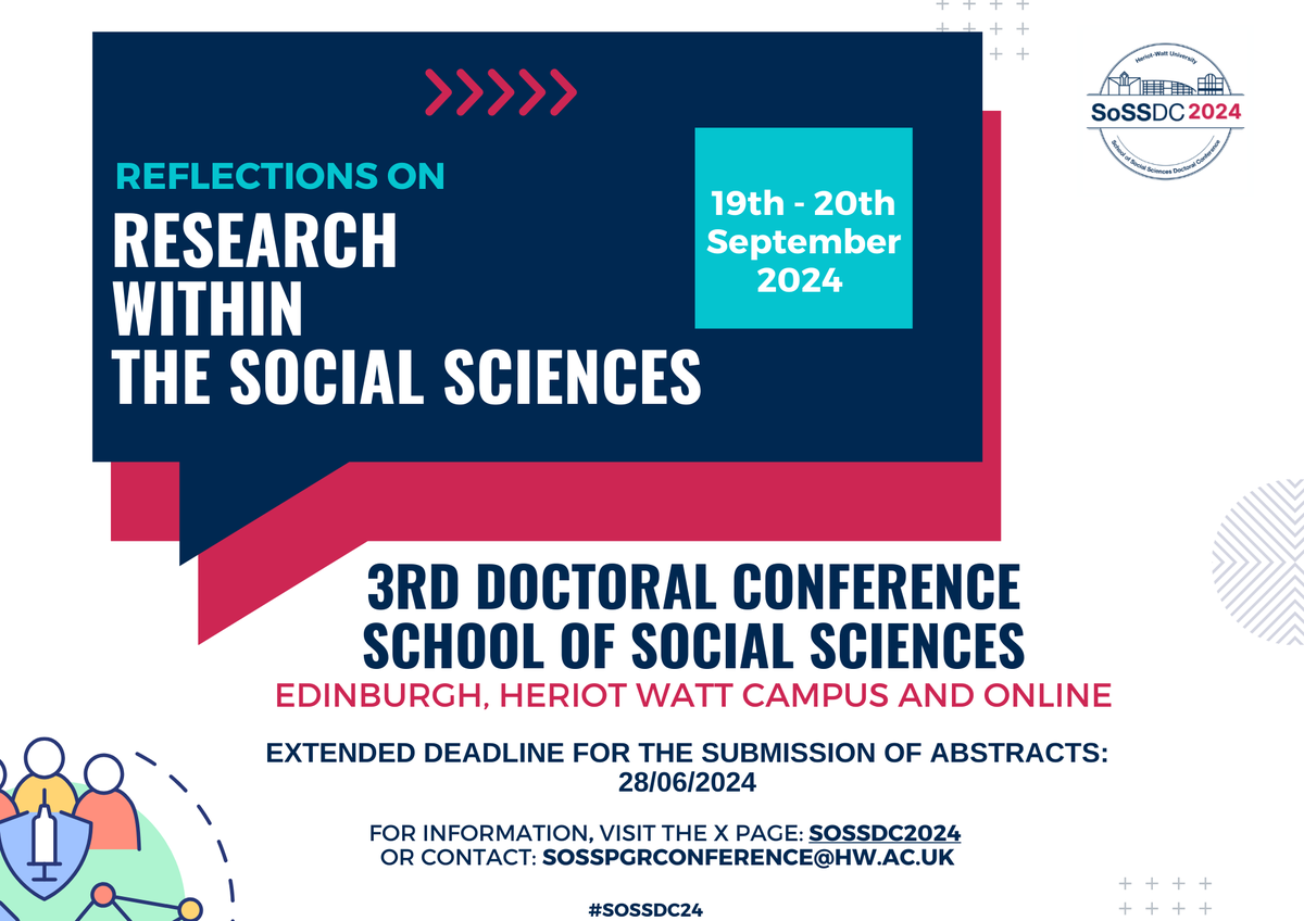 SoSSDC2024's tweet photo. Hi all, we are extending the deadline for abstract submissions. Help us spread the word, please re-tweet. https://t.co/KN3o0jo5Fi