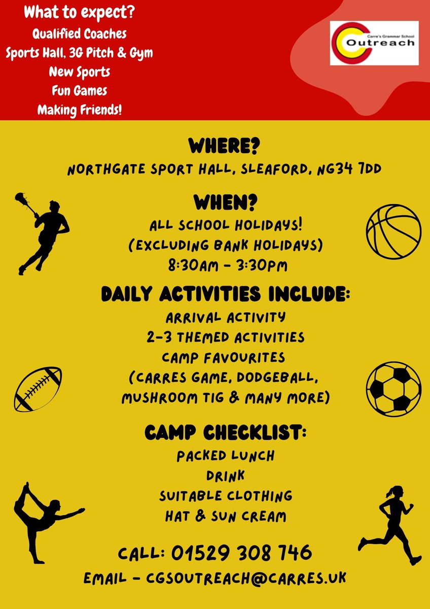 Summer holidays are fast approaching. Get booked on to our fun summer camp. Book via the QR code below, email outreach@carres.uk or call 01529 308746. Lots of fun to be had this summer!