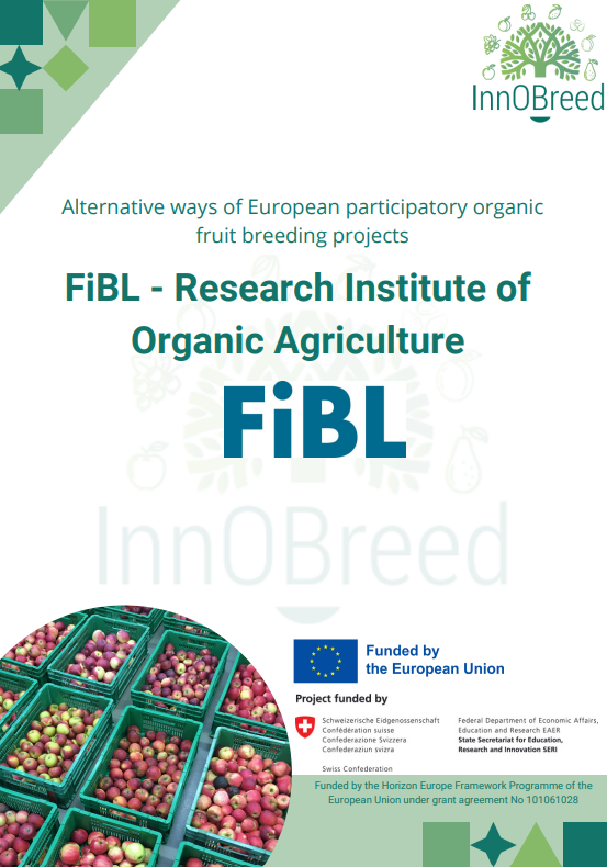 innobreed_eu's tweet photo. A new @innobreed_eu #case #study #leaflet has been published! Read about #FiBL @fiblorg's #fruit #production #group and its #collaboration within the #InnOBreed project.
You will find the leaflet here: https://t.co/ZreUUkroVM
#HorizonEurope #organicfruitbreeding https://t.co/4vcjKc9sCW