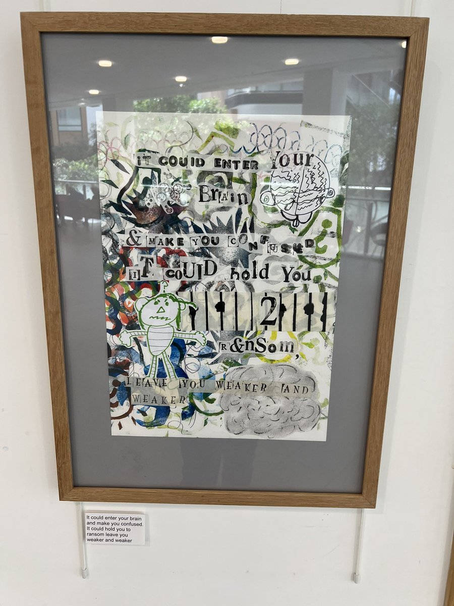 Giftymarkey1's tweet photo. Really lovely to see and celebrate the exhibition by these creative people with lived experience of Learning Disability . Great start to our Learning Disability Week❤️
Thanks to all our staff who support our patients with LD😊
#learningdisabilty https://t.co/xOQVuWPFAC