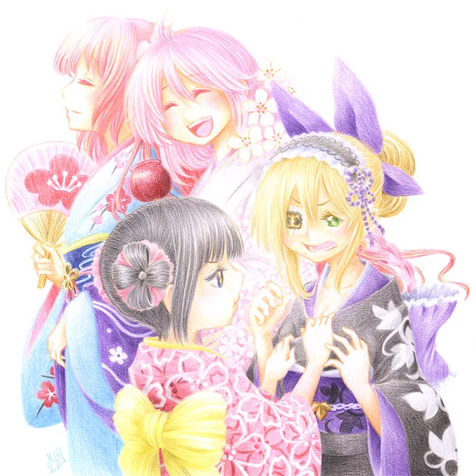 ウメサクラカンヒアイビー!#うちの副団長花騎士をこっそりTLに流して新人団長さんに知ってもらおうキャンペーン 