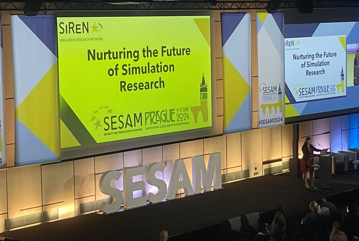 Neil Kinnear (@kinnearneil) on Twitter photo So great to be in Prague for SESAM24!
Inspiring keynote from <a href="/engelstrasse/">Tanja Manser</a> and <a href="/BrogaardLise/">Lise Brogaard</a> on obstetric emergencies. Now @gabereedy and @Mi_Minka on research in simulation. #SESAM2024
<a href="/SESAMSimulation/">SESAM</a> So great to be in Prague for SESAM24!
Inspiring keynote from <a href="/engelstrasse/">Tanja Manser</a> and <a href="/BrogaardLise/">Lise Brogaard</a> on obstetric emergencies. Now @gabereedy and @Mi_Minka on research in simulation. #SESAM2024
<a href="/SESAMSimulation/">SESAM</a>