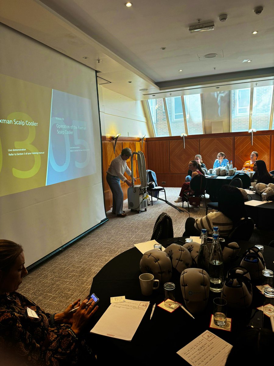 Our London UK <a href="/scalpcooling/">Paxman</a> Clinical Pioneer Programme is in full swing
The Program is a day’s in depth education instilling confidence and motivation in clinical teams, ensuring they can deliver scalp cooling excellence with the best possible outcomes for their patients.