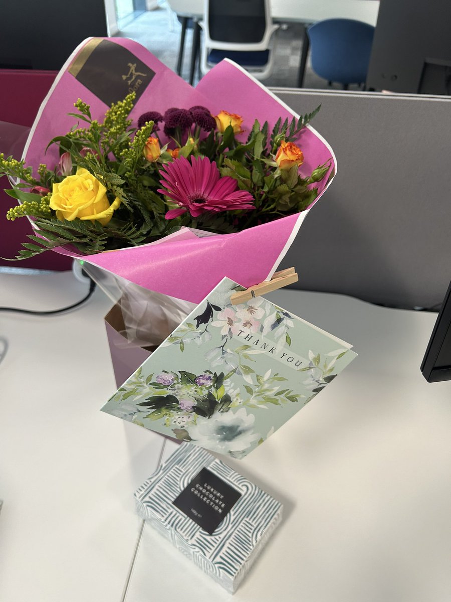 What a beautiful surprise today from a wonderful client.  So proud to have been able to support him through his claim and achieve such a great outcome for him.  Great team work too <a href="/Samantha_Cl_IM/">Samantha Clarke</a> <a href="/CPILeeds/">Irwin Mitchell Complex Personal Injury - Leeds</a> <a href="/PIandMedNeg/">Irwin Mitchell Personal Injury & Med Neg</a>