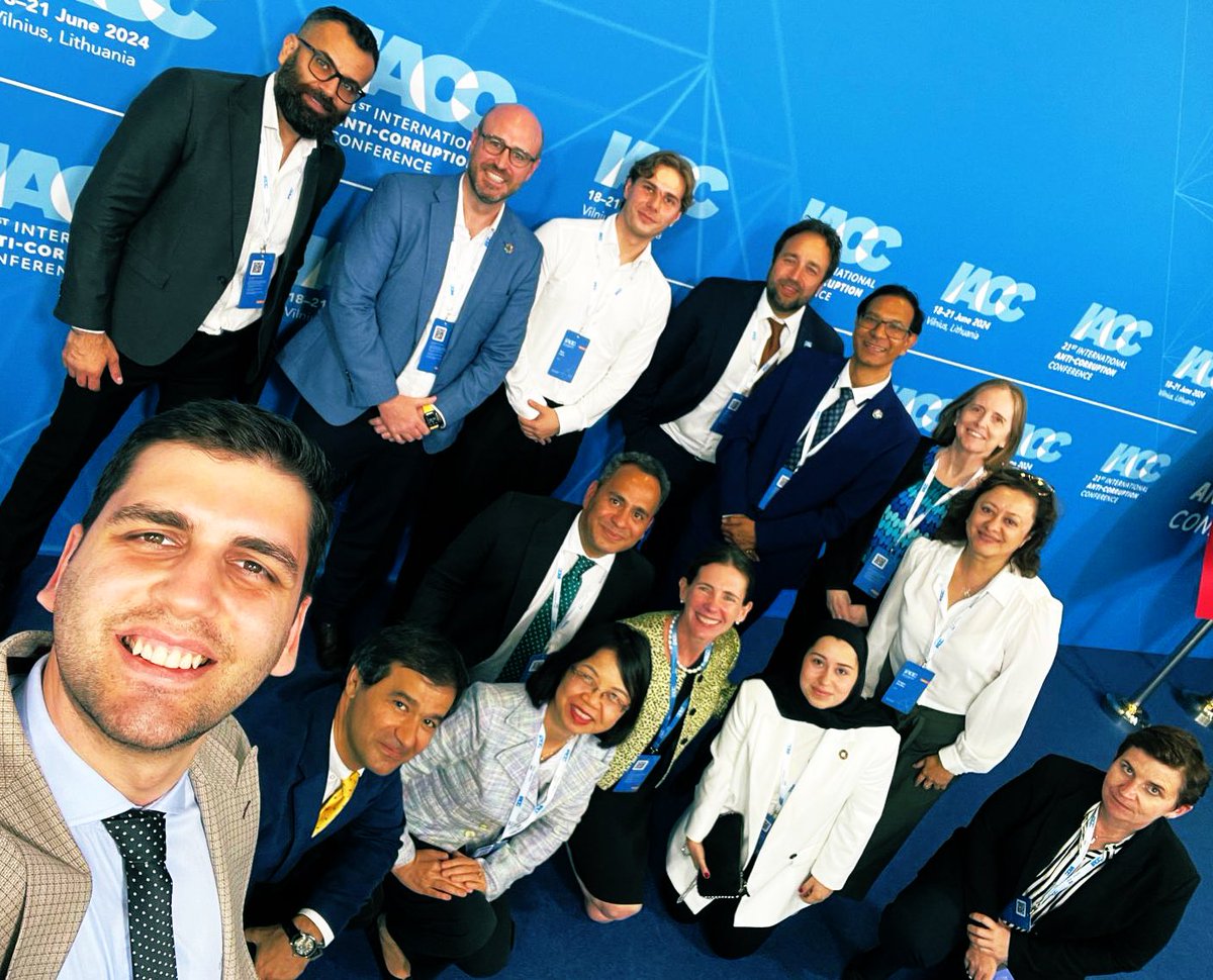 Sveiki 👋🏻 from the 21st Int'l Anti-Corruption Conference, Vilnius 🇱🇹! 

Proud to lead <a href="/UNDP/">UN Development</a> delegation, meet <a href="/UNDP/">UN Development</a> colleagues 🌍 &amp; participate in vibrant discussions on tackling corruption, strengthening governance &amp; promoting transparency for development finance. 

#IACC2024