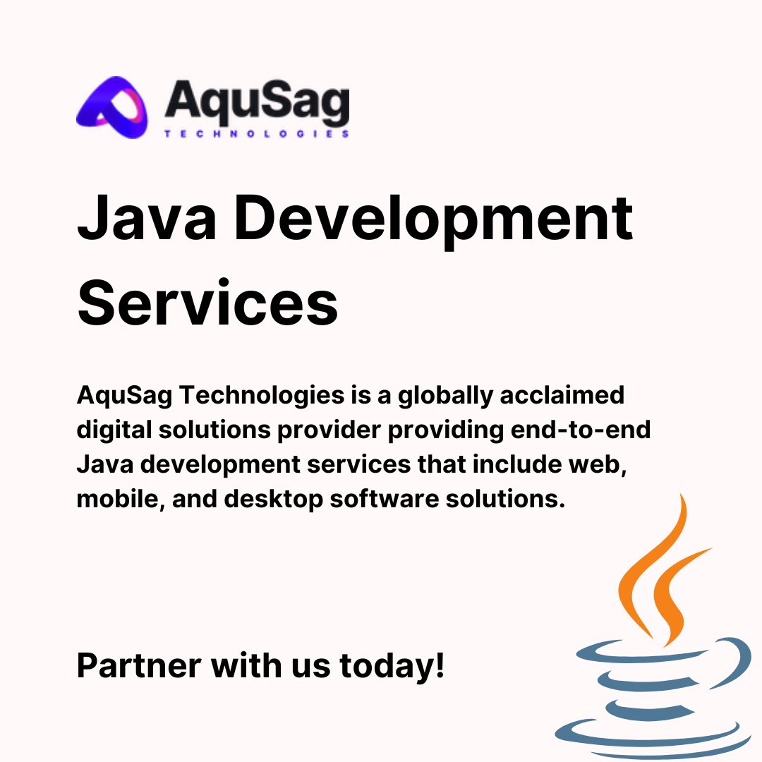 aqusag's tweet image. Top Java Development Companies in 2024🖥️
🚀At AquSag, our team of experienced Java developers can help you craft high-performing, scalable solutions that meet your specific business needs.💻
aqusag.com/java-developme…
#javadevelopment #itconsulting #javasolutions #developers🌐