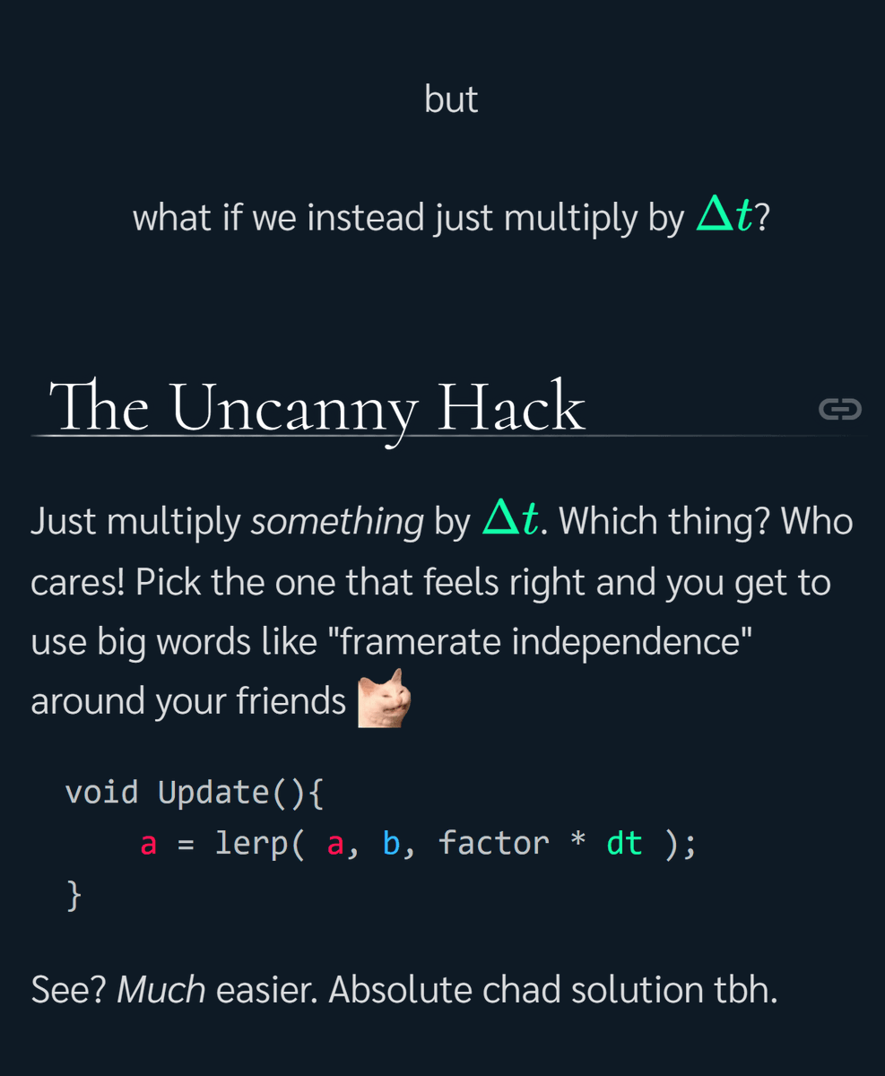 Freya Holmér tweet media