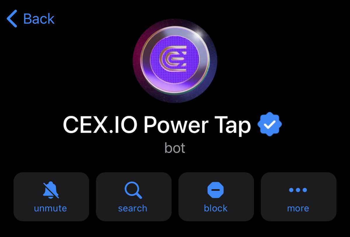 ✅ ربات CEX-IO تیک آبی تلگرام رو دریافت کرد!

⏳ تیم پروژه اعلام کرده 24 تیرماه در 5 صرافی بزرگ لیست میشه. همونطور که میدونید این پروژه توسط صرافی معتبر CEX-IO راه اندازی شده.

💎 فرصت‌ها همیشه پیش نمیان !

لینک استارت ربات CEX-IO :
t.me/cexio_tap_bot?…