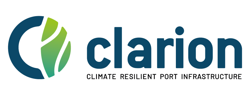 Funded by #HorizonEurope, the #CLARIONProject enhances European port resilience against climate change with 20 partners over 48 months. Testing smart quay walls &amp; automated monitoring. 🚢 Major ports: Antwerpen-Brugge, Rotterdam, Hamburg, Constanța. #ClimateResilient #Port